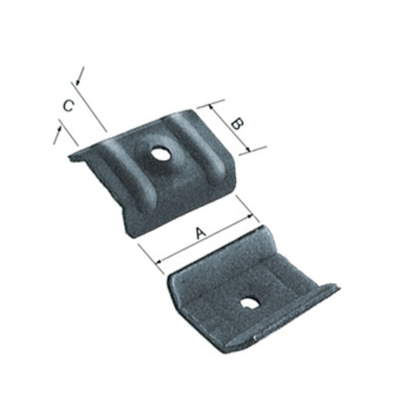 BS CAPPELLOTTO P/COIBENTATI ZN 46X17X16 MM 10 PZ