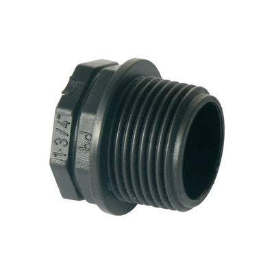 BUSSOLA DI RIDUZIONE IN PP NERO Misura: 3/4"x1/2"