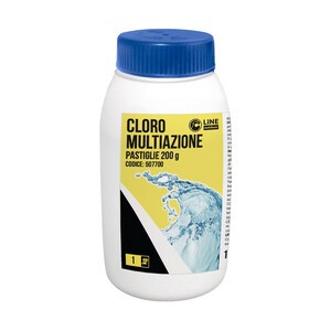 C CLORO PISCINA MULTIAZIONE PASTIGLIE 200 G CF 1KG