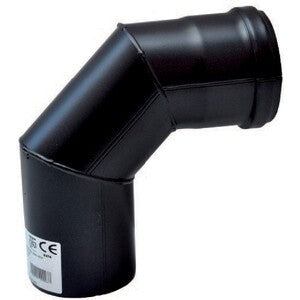 C CURVA A 90 P/STUFA A PELLET D 10 CM