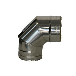 C CURVA INOX DOPPIA PARETE 90 D 20/25 CM