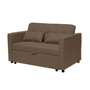 C DIVANO LETTO 2P 130X86X80.5CM OASI MARRONE