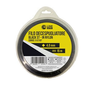 C FILO DECESPUGLIATORE QUAD SEGHETT BLACK-ST 4,0MMX15M