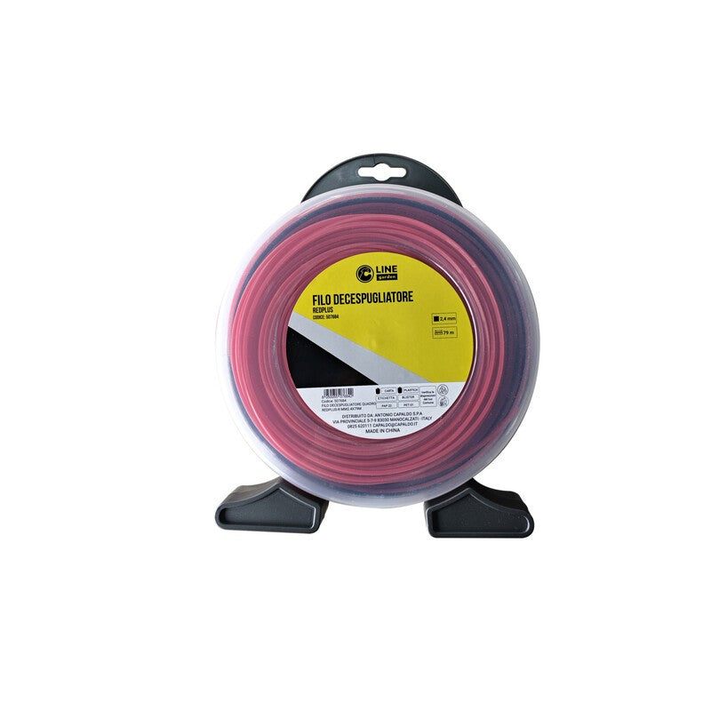 C FILO DECESPUGLIATORE QUADRO REDPLUS-S 2.4MMX79M