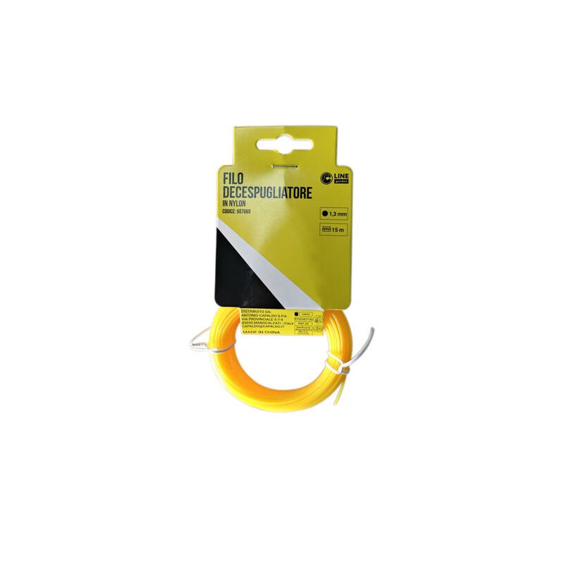 C FILO DECESPUGLIATORE TONDO YELLOW-R 1,3MMX15M