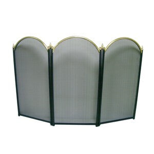 C PARASCINTILLE 3 PANNELLI 98,5X1,5X61 P/CAMINO ORO