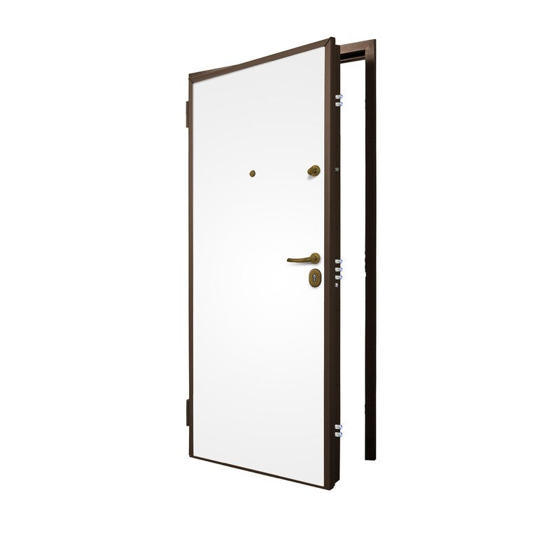 C PORTA BLINDATA C/CONTROT CL.3 BIANCO 90X210 DX