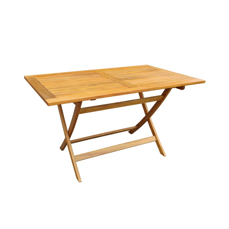 C TAVOLO LEGNO PIEGHEVOLE 140X80XH72 GELSO