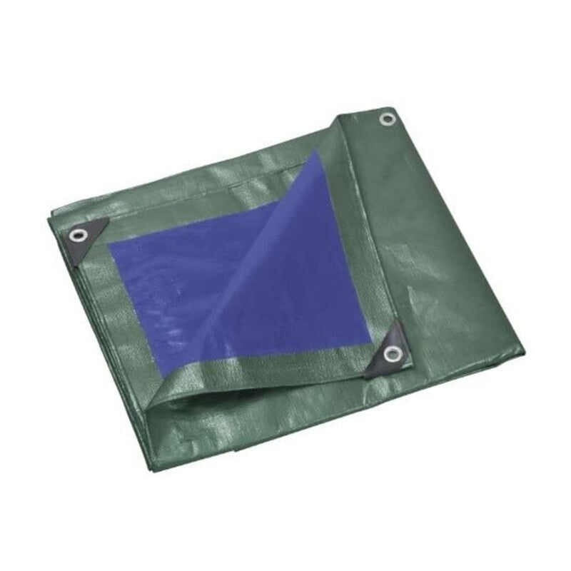 C TELO OCCHIELLATO PE VERDE/BLU 10X12M 130GR