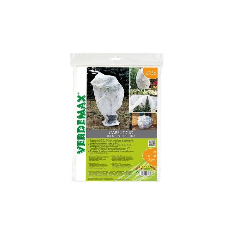 CAPPUCCIO ANTIGELO IN TNT 17G/M2 1,0X1,6 M CF 3 PZ
