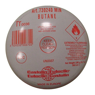 CARTUCCIA BUTANO Misura: gr 190