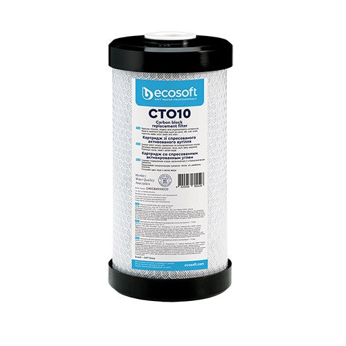 CARTUCCIA FILTRANTE CTO 4,5" ECOSOFT Misura: H. 20"