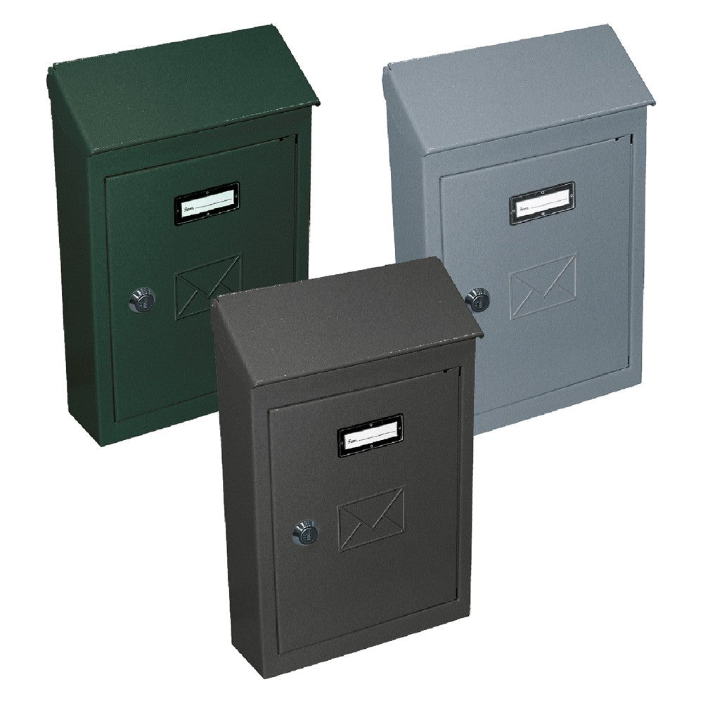 CASSETTA POSTALE 'CT' cm 20 x 6 x h 30 verde