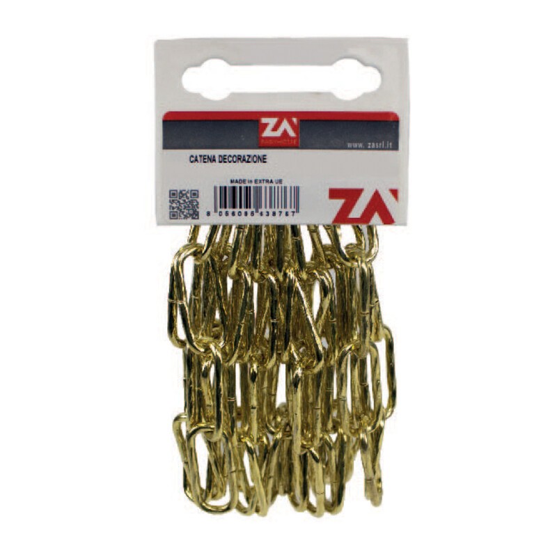 CATENA MAGLIA LUNGA RITORTA 2,5 MM 2,5 M BRONZ