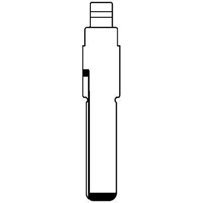 CHIAVE FLIP AUTO AUDI HU66CH SILCA