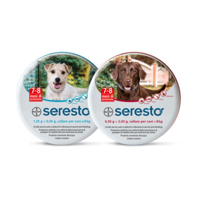 COLLARE CANE SERESTO MENO DI 8 KG