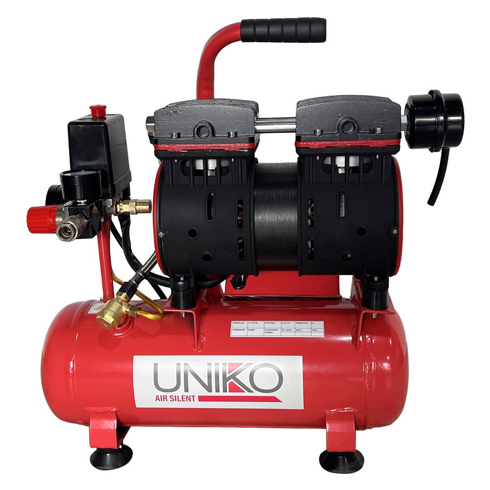 COMPRESSORE SILENZIATO Lt.6 - hp 0,75