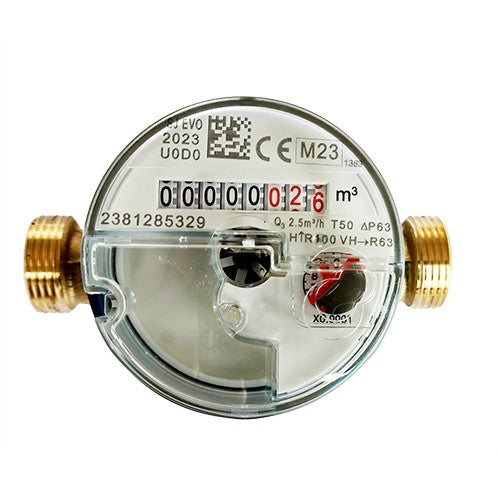 CONTATORE PER ACQUA G.U.SJ EVO Misura: 1/2"
