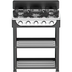 CUCINA 5 FUOCHI 2 M. BOMBOLA 65X49XH.92 CM NERO