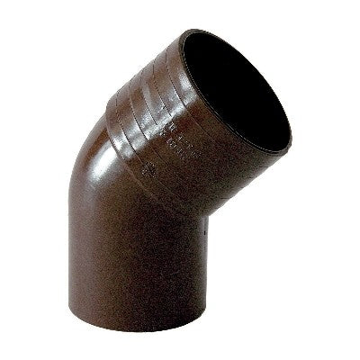CURVA PLUVIALE 45° Misura: Diam. 100 - Marrone