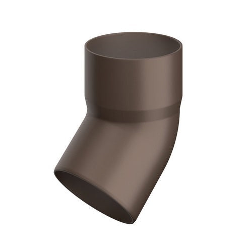 CURVA PLUVIALE 45° Misura: Diam. 80 Marrone