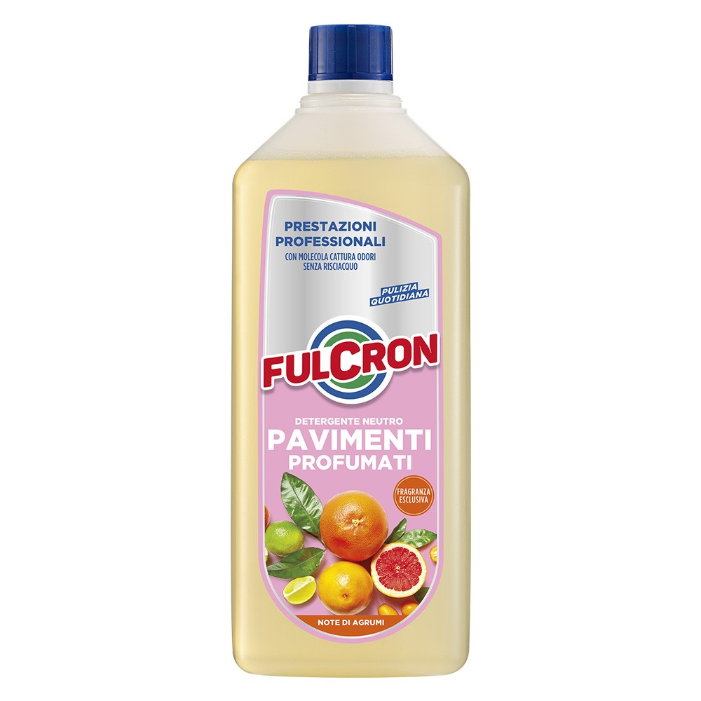 DETERGENTE NEUTRO PER MULTIPAVIMENTI 'FULCRON' lt. 1 - agrumi