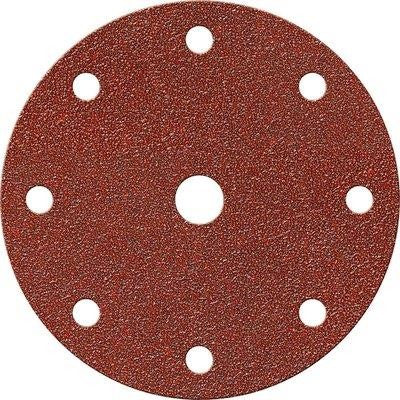 DISCO ABRASIVO FIBRATO VELCRATO 9 FORI IMPERIAL