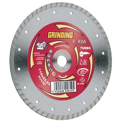 DISCO DIAMANTATO CORONA ZIGRINATA FORZA GRINDING