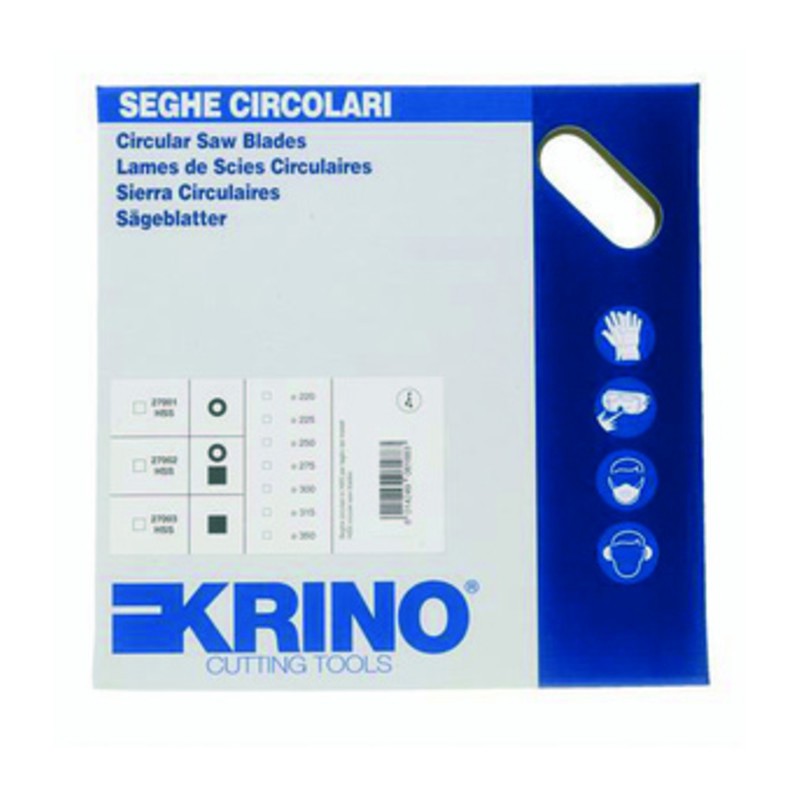 DISCO IN ACCIAIO HSS D 225X1,9 MM DENTI 140