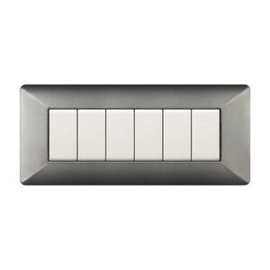 EASY PLACCA MATIX ALLUMINIO NOTTE 6P