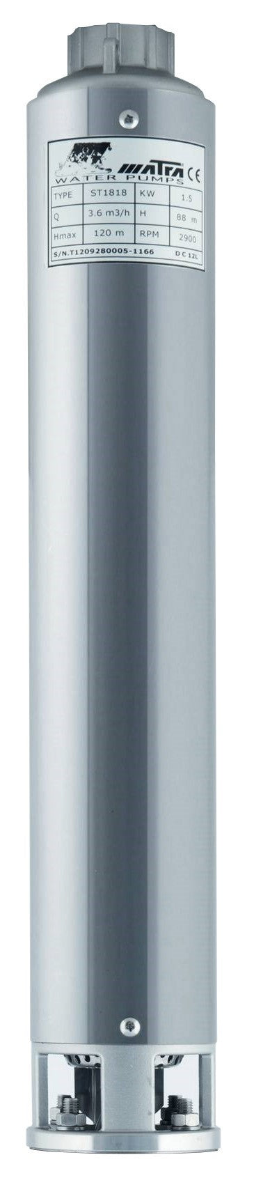 ELETTROPOMPA SOMMERSA ST1809 P/MOTORE 1,0HP