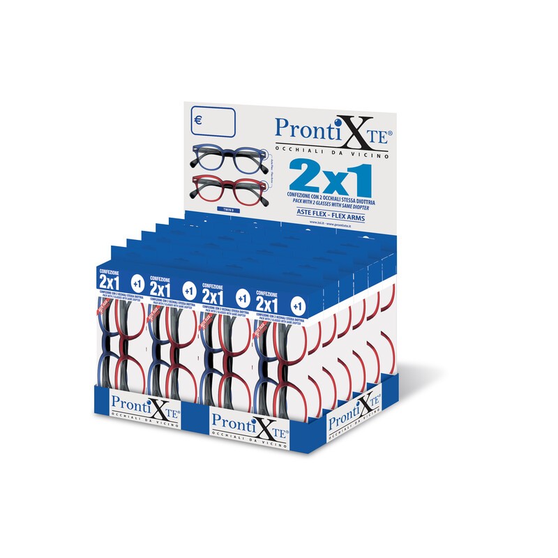 ESPOSIT. OCCHIALI 2x1 PRONTI X TE TWIN/9 24 PEZZI