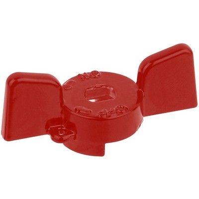 FARFALLA ALLUMINIO ROSSA PER VALVOLE E RUBINETTI BUGATTI Misura: 1/2"