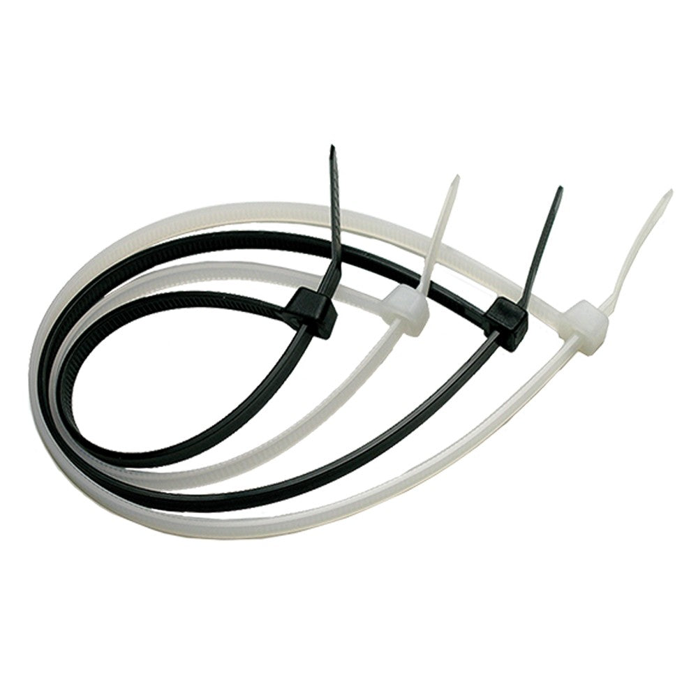 FASCETTA A STRAPPO PER CABLAGGIO mm 3,6 x 200 pz 100 - bianco