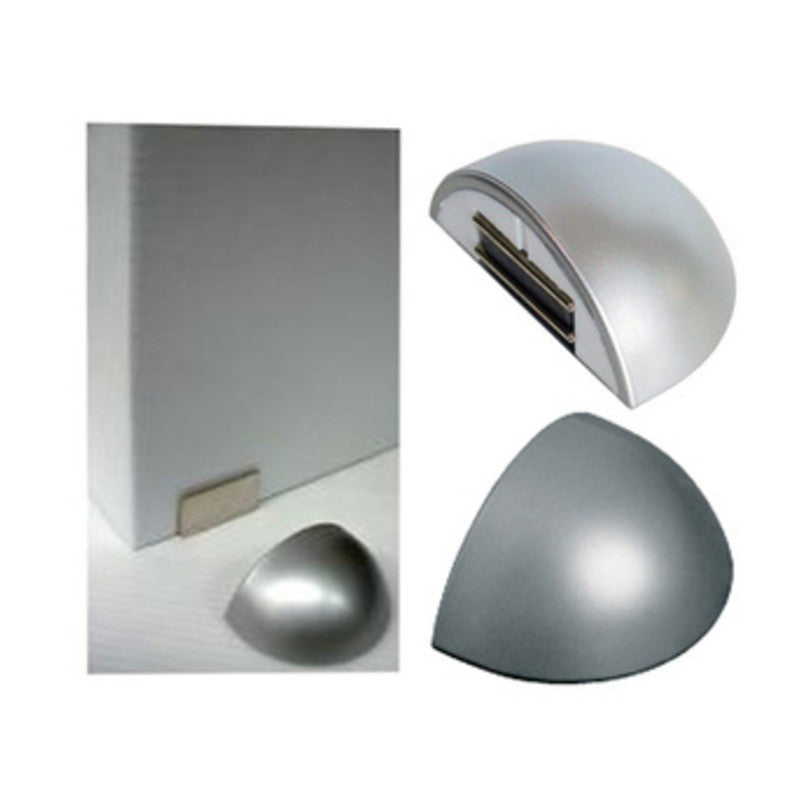 FERMAPORTA MAGNETICO C/BIADESIVO BIANCO*