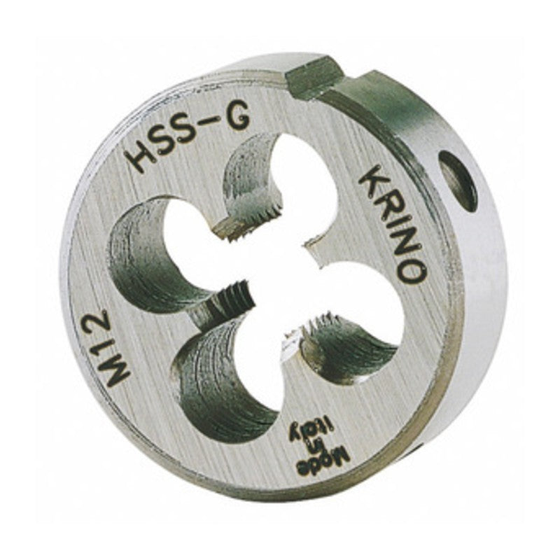 FILIERA TONDA HSS M 8 PASSO 1,25 D 25 MM