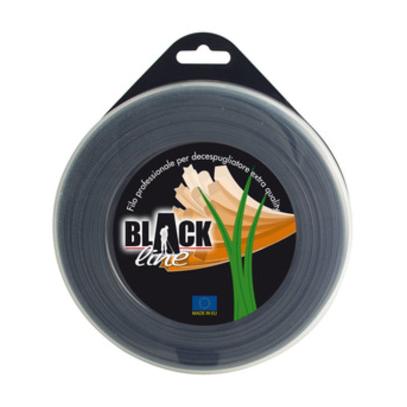 FILO DECESPUGLIATORE QUADRO BLACK LINE PROFESSIONAL 3MMX15M