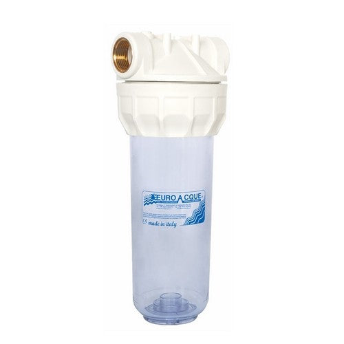 FILTRO PER ACQUA IN PLASTICA Misura: 10" - Att. 1"1/4