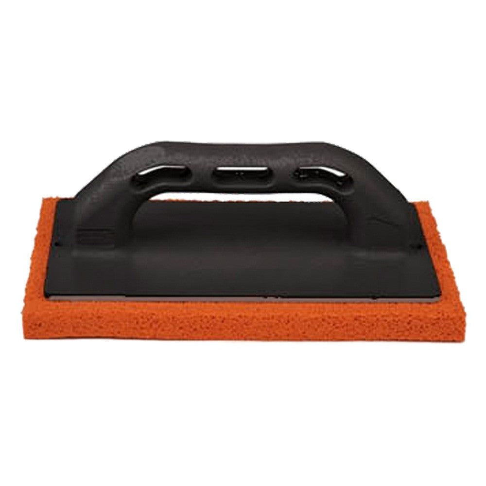 FRATTONE IN GOMMA SPUGNA cm 14 x 22 - gomma arancione (dens. media)