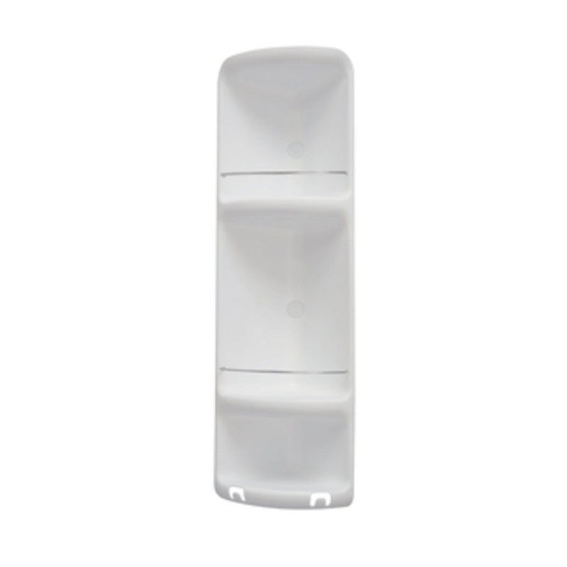 GEDY 7081 ANGOLIERA P/DOCCIA 3 RIPIANI BIANCO