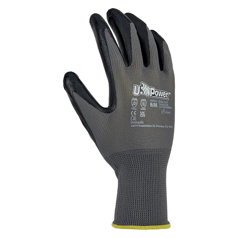GUANTI NITRILE/POLIESTERE 'VALZER' Tg. 10