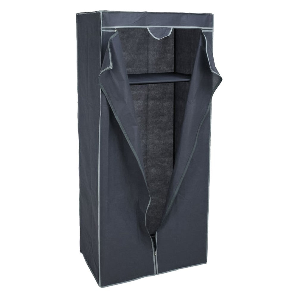 GUARDAROBA PIEGHEVOLE cm 141 x 45 x h.167 (l x p x h) + 8 ripiani