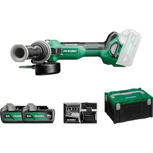 HIKOKI SMERIGLIATRICE ANG G1813DA 18V 125MM BRUSH