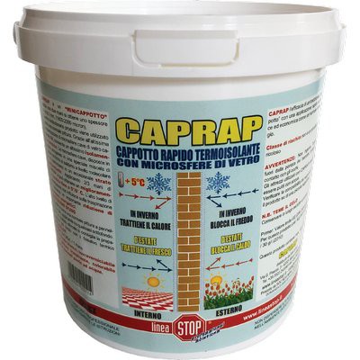 IDROPITTURA TERMOISOLANTE CAPRAP DIXI