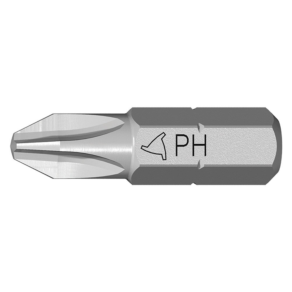 INSERTI PER VITI IMPRONTA PHILLIPS PH 0 x 25 mm - cf.10 pz