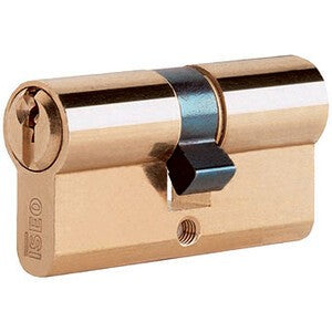 ISEO F5 8209 CILINDRO SAGOMATO 50-60 OTTONATO C/3CH