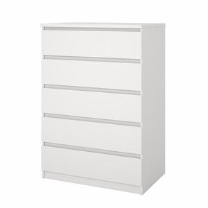 KIT CASSETTIERA NAIA 5 CASS 77X50X111CM BIANCO