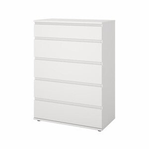 KIT CASSETTIERA NOVA 5 CASS 76,8X40X106,6CM BIANCO