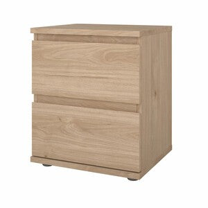 KIT COMODINO NOVA 2 CASS 40X34X48,2CM ROVERE