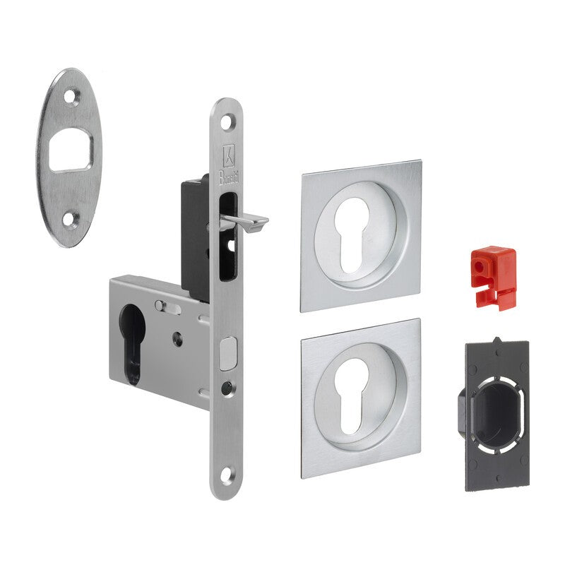 KIT MANIGLIE QUADRO PORTA SCORR CILINDRO EASY G500T CR SAT